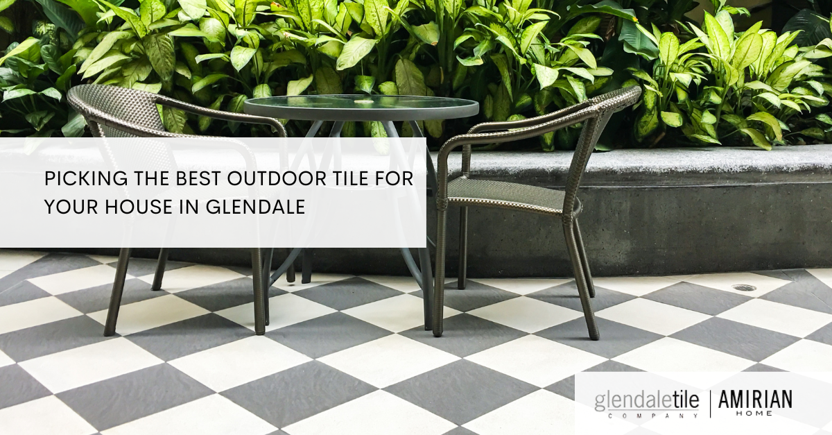 Outdoor Tile Showroom in Glendale